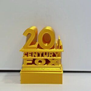 20th Century Fox 3D printed Logo Sign Wall Desk Shelf Art